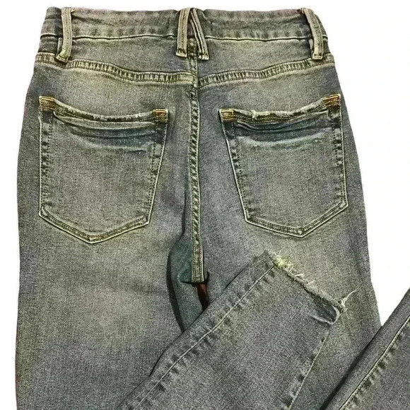 Good American Good Legs Skinny Jeans Size 2 / 26 Denim Casual Comfort Stretch - Picture 2 of 7
